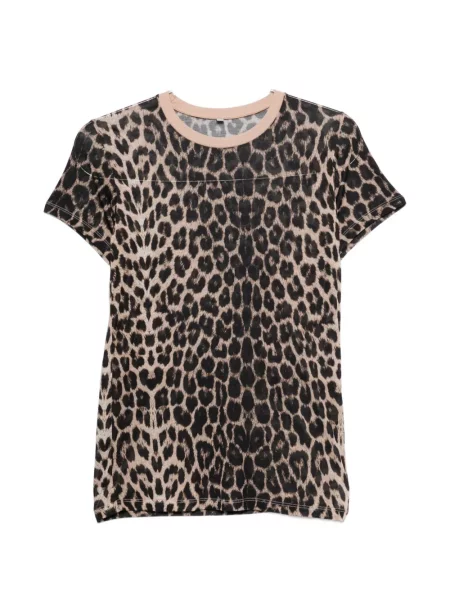 Tricou Baserange cu imagine cu model leopard
