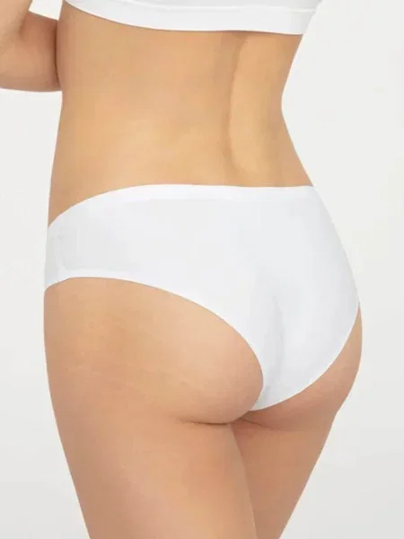 Женские однотонные трусики FIGI_GATTA_MINI_BIKINI_ULTRA_COMFORT білі