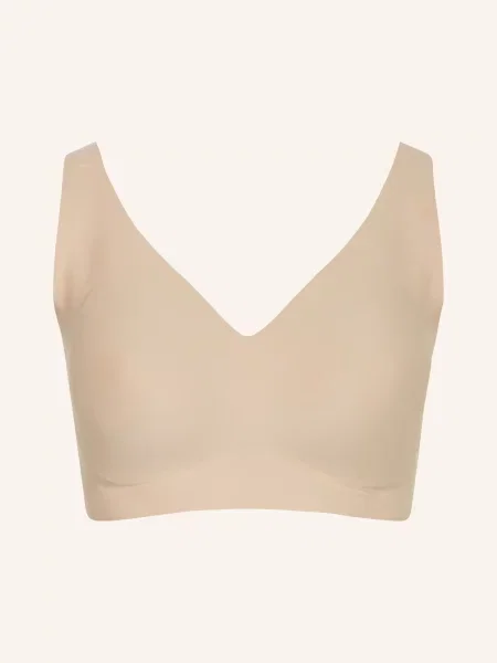 Chantelle Biustonosz Bustier Softstretch Power beige beżowy