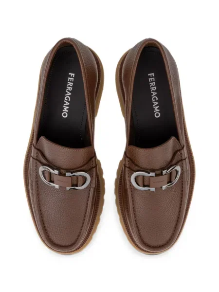 Pantofi loafer Ferragamo maro