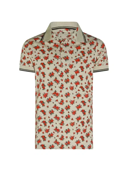 Tricou polo Vivienne Westwood cu model floral cu imagine