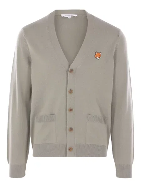 Cardigan Maison Kitsune verde