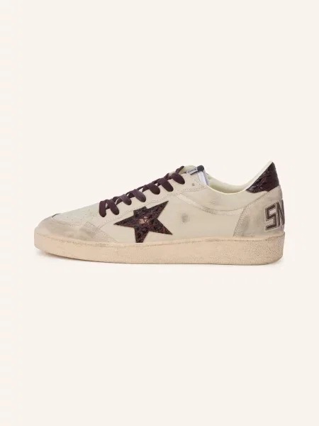 Golden Goose Sneakersy Ball Star beige beżowe