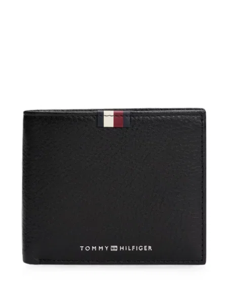 Portofel Tommy Hilfiger cu autograf negru