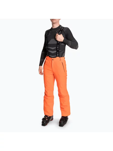 Lyžařské kalhoty CMP fanta fluo oranžové