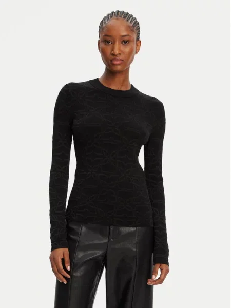 HUGO Светр Satero чорний