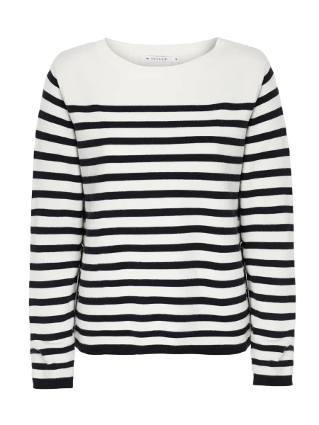 TATUUM Pulover TELMA negru alb