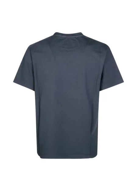 Tricou Amaranto cu decolteu rotund albastru