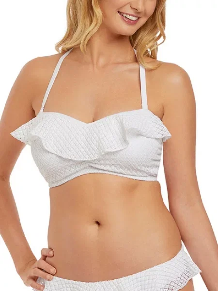 Верхня частина купальника Freya Bohemia поліамід/еластан білий