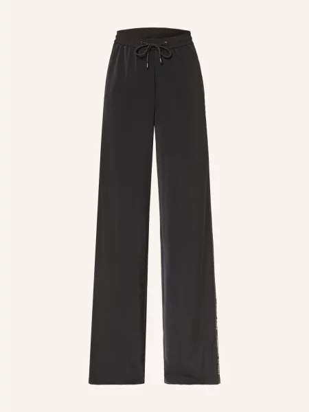 Marc Cain Kalhoty Marlene Welkom S Pruhy black new černé