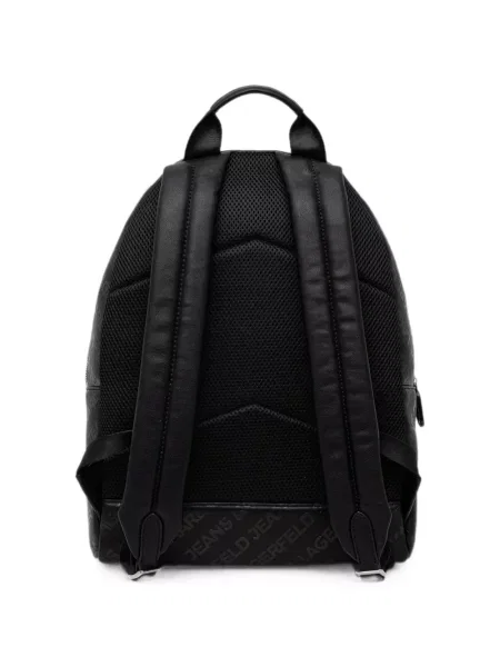 Rucsac Karl Lagerfeld Jeans cu autograf negru