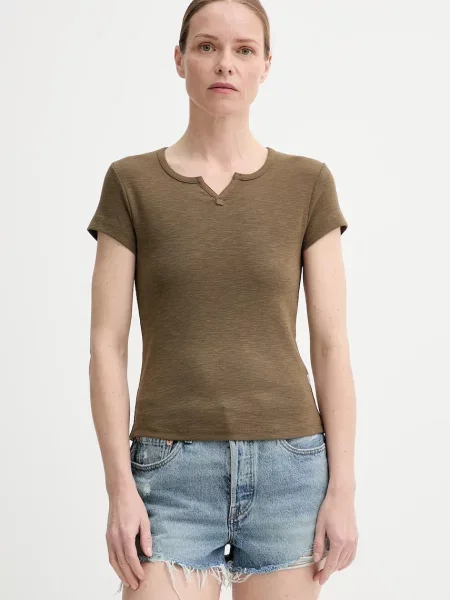 Tričko G-Star Raw zelená