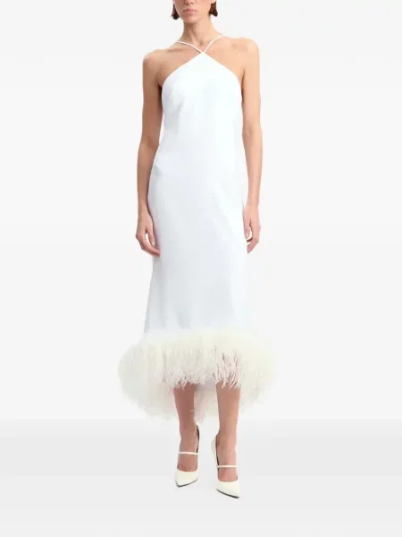 Rochie midi 16arlington alb