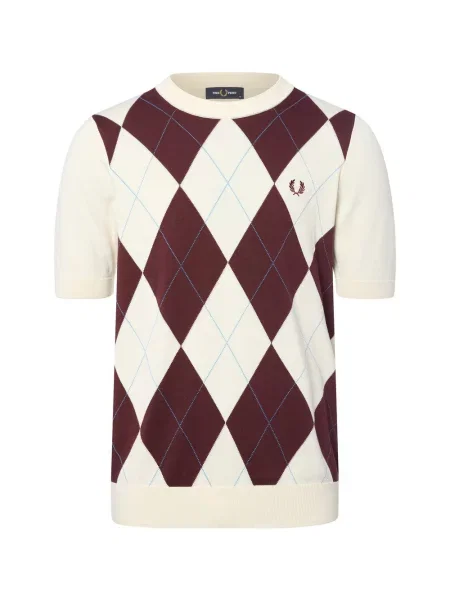 Fred Perry T-Shirt weiss biała