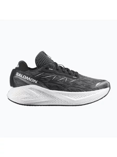 Încălțăminte de alergare pentru femei Salomon Aero Glide 4 black/white/silver alb