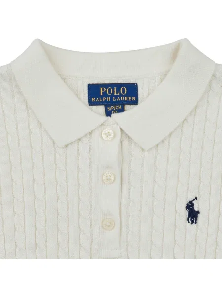 Tricou polo copii Polo Ralph Lauren alb