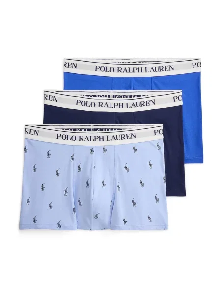 Polo Ralph Lauren Boksarice CLSSIC modra / mornarska / svetlo modra / svetlo siva