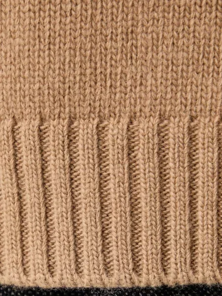 Gyapjú szvetter Weekend Maxmara bézs