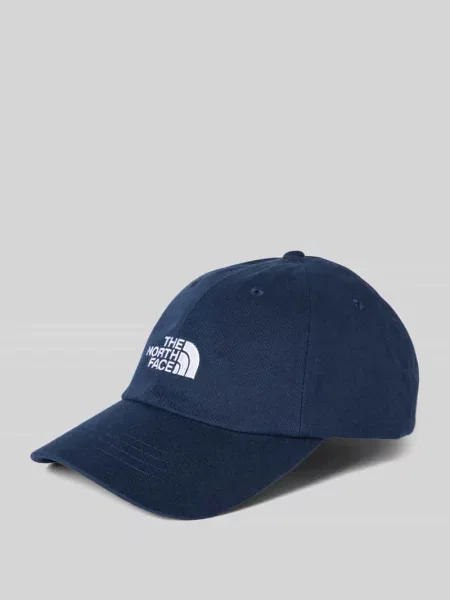 Czapka z daszkiem The North Face Norm w kolorze granatowo-białym z logo niebieska