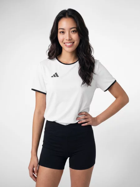 Tričko Adidas Performance bílé