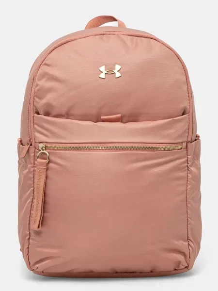 Ruksak Under Armour za žene veliki bez uzorka narančasta