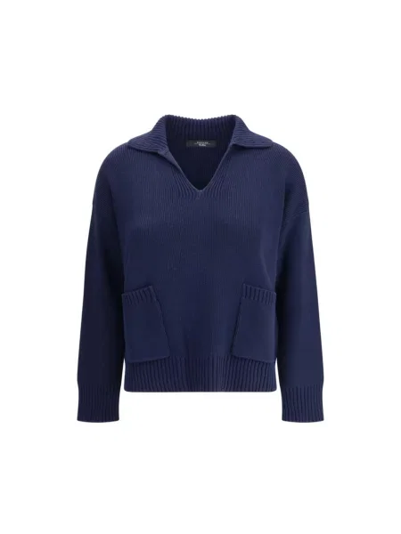 Sweter Weekend Max Mara niebieski