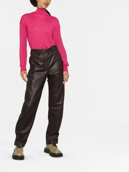 Megztas palaidinė be rankovių Tom Ford rožinė
