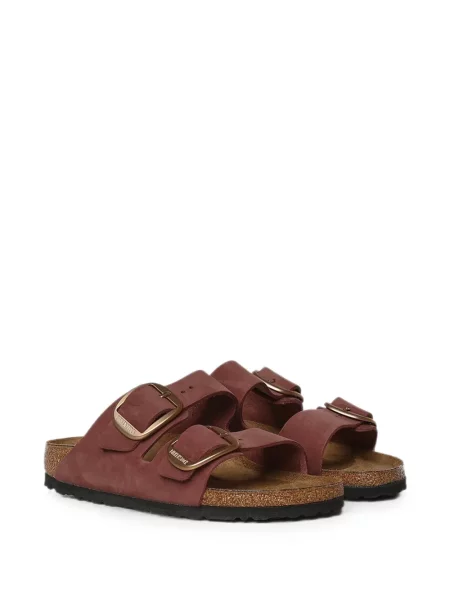 Sandale Birkenstock cu cataramă roșu