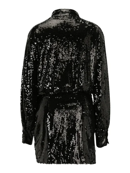 Misspap Rochie tip bluză negru