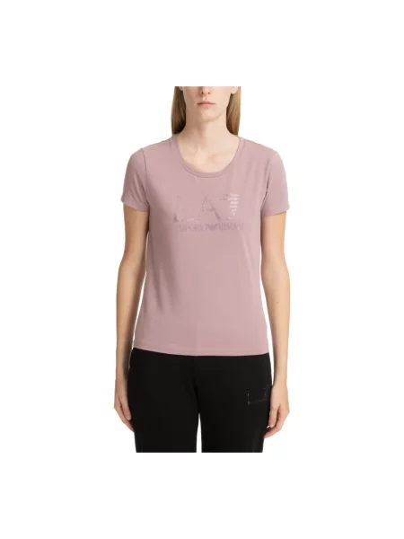 T-shirt Emporio Armani Train Evolution W Tee Ss Big L Fawn XS czarna