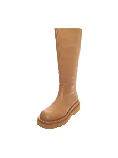 Kozaki Jeffrey Campbell skórzane beżowe