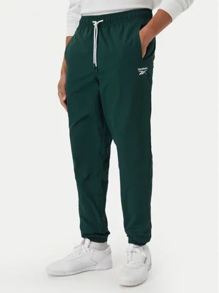 Reebok Pantaloni trening Mieszko închis verde