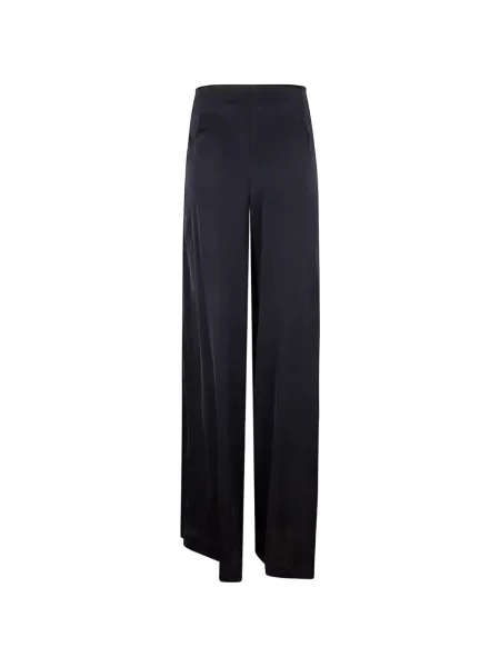 Pantaloni palazzo Silk95five albastru