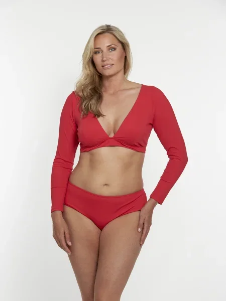 VIVID Tankini top roșu