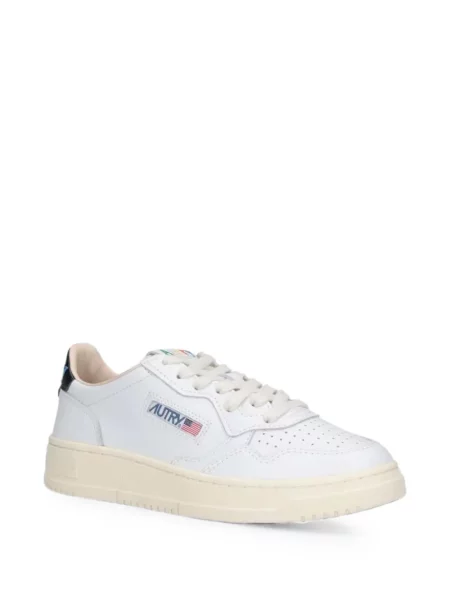 Sneakerși Autry cu autograf alb