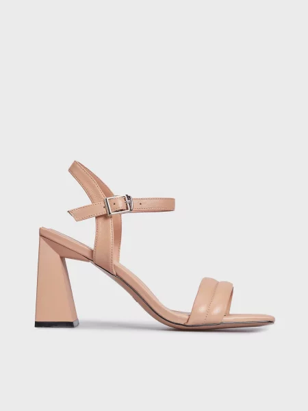 Шкіряні Босоніжки PRPY бежевий