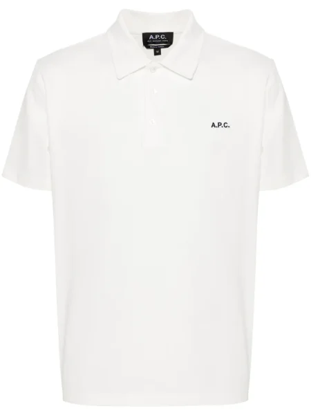 Polo A.p.c. alb