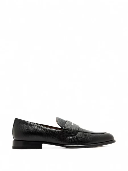 Pantofi loafer Neil Barrett din piele negru