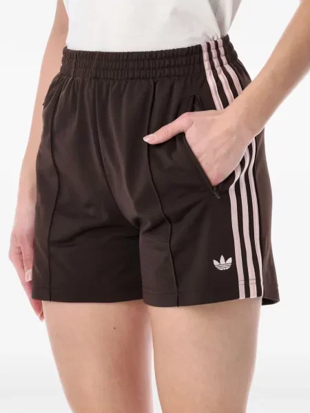 Pantaloni scurți Adidas alergare auriu