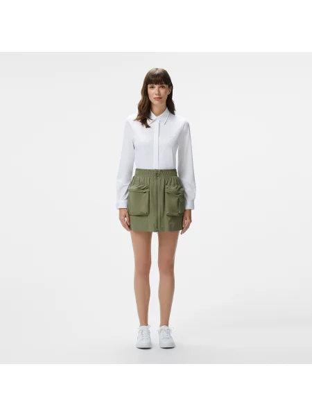 Lacoste Koszula Slim Fit biała