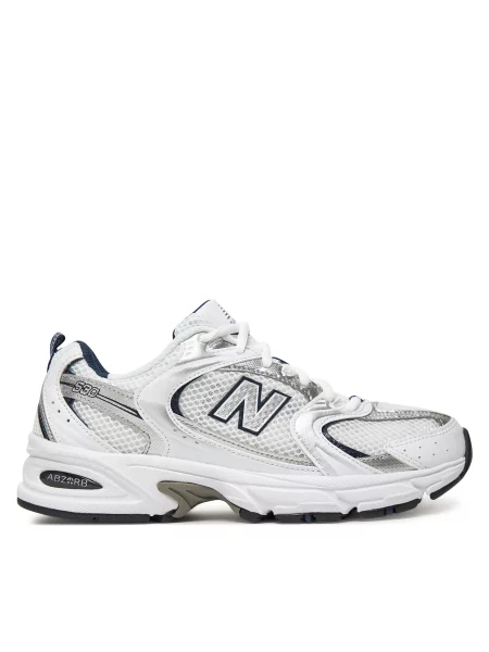 Superge New Balance bela