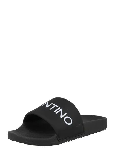 Valentino Shoes Saboți negru alb