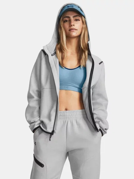 Bluza rozpinana Under Armour szara