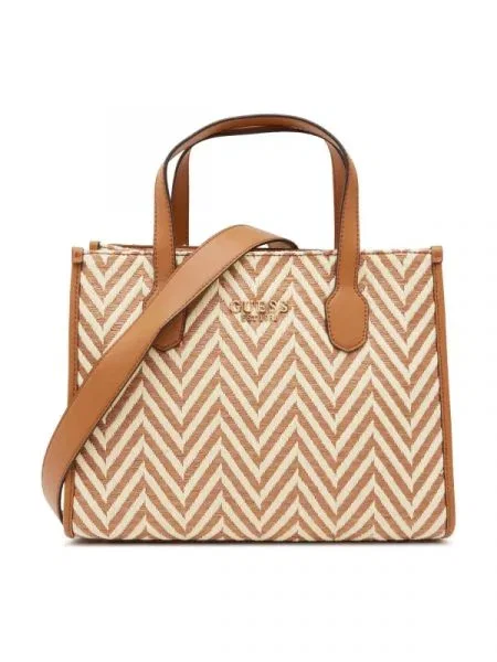 Guess Geantă shopper maro