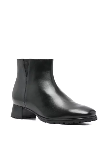 Botine Ara cu toc pătrat negru