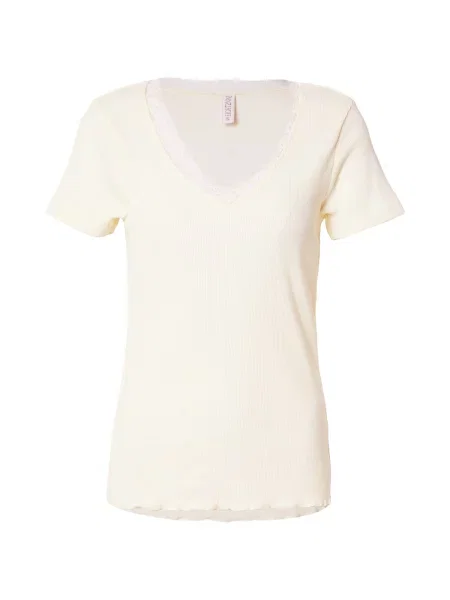 Tricou pastel galben