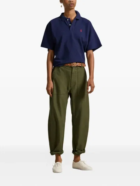 Μικρός πλεκτά σορτς Polo Ralph Lauren με κέντημα λευκό