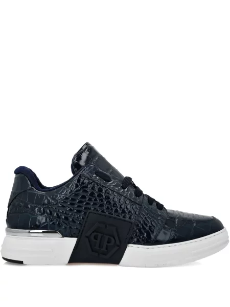 Sneakerși Philipp Plein albastru