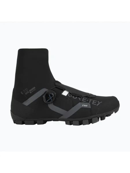 Férfi MTB kerékpáros cipő Northwave Celsius XT GTX fekete/sötét szürke. Méret: 46 EU fekete