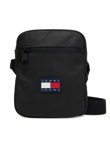 Tommy Jeans Geantă de umăr DAILY' negru